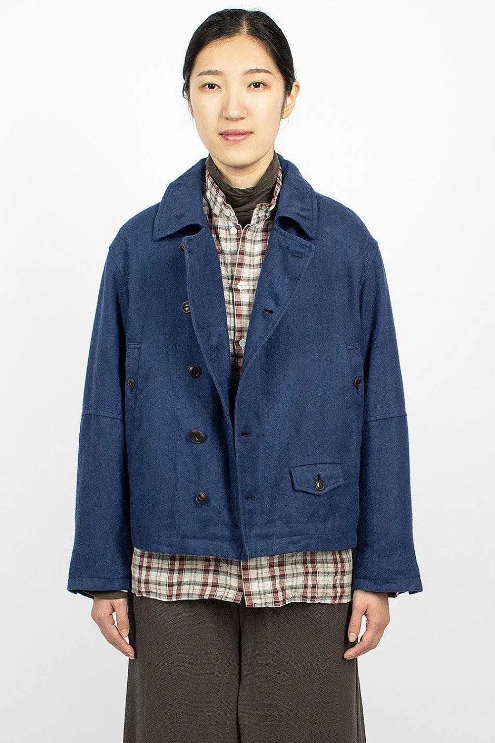 Vlas Blomme Riders Jacket Blue| Outerwear