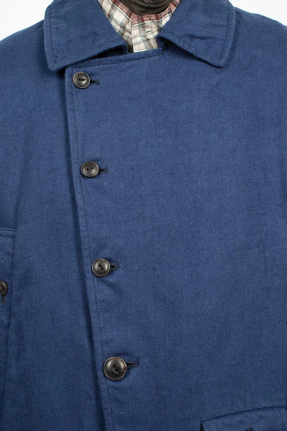 Vlas Blomme Riders Jacket Blue| Outerwear