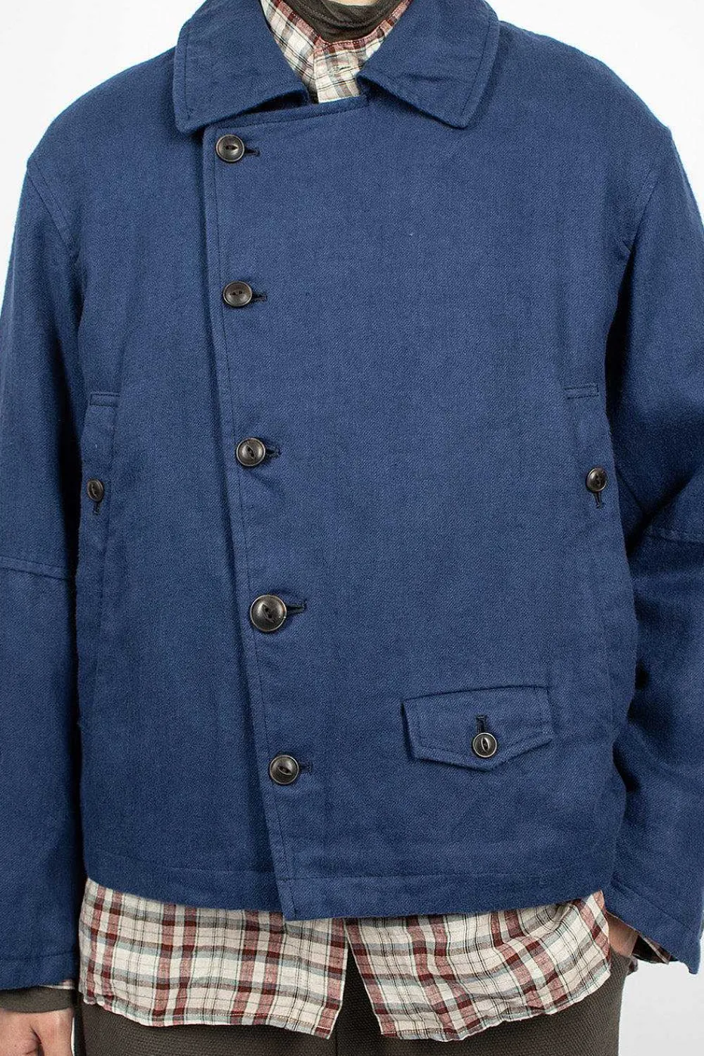 Vlas Blomme Riders Jacket Blue| Outerwear