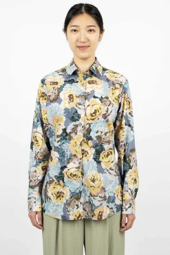 Dries Van Noten Rose Shirt Mauve| Shirts