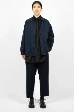 Casey Casey Rotty Jacket Navy Twill| Outerwear