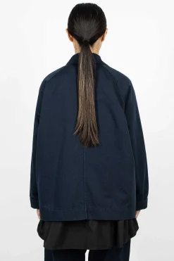 Casey Casey Rotty Jacket Navy Twill| Outerwear
