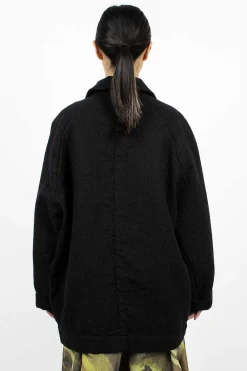 Casey Casey Rotty Jacket Wool Black| Outerwear