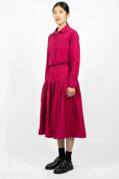 Casey Casey Rouchetine Skirt Raspberry| Skirts