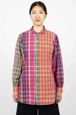 Engineered Garments FWK Rounded Collar Shirt Multi| Shirts