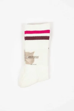 Rostersox Rs-220 Cat Socks Pink| Tights & Socks