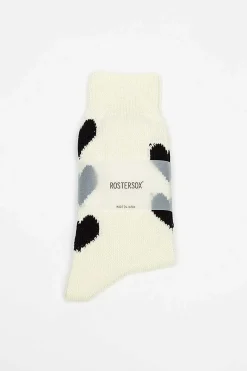 Rostersox Rs-63 Heart Socks White| Tights & Socks
