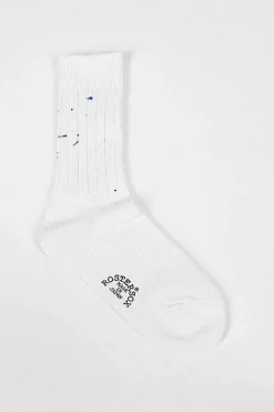 Rostersox Rs-202 Paint Socks White/Blue| Tights & Socks