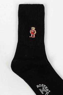 Rostersox Rs-198 Team Bear Socks Black| Tights & Socks
