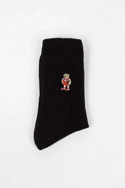 Rostersox Rs-198 Team Bear Socks Black| Tights & Socks