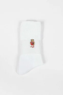 Rostersox Rs-198 Team Bear Socks White| Tights & Socks