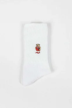 Rostersox Rs-198 Team Bear Socks White| Tights & Socks