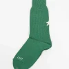 Rostersox Rx-61 Star Socks Green| Tights & Socks