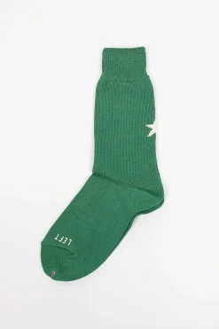 Rostersox Rx-61 Star Socks Green| Tights & Socks