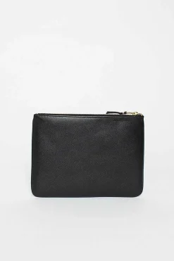 Comme des Garçons Wallets Sa5100 Black Classic Leather Pouch| Wallets