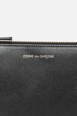 Comme des Garçons Wallets Sa5100 Black Classic Leather Pouch| Wallets