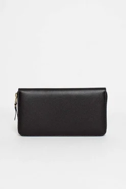 Comme des Garçons Wallets Sa0111 Classic Compartment Leather Purse Black| Wallets