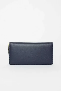 Comme des Garçons Wallets Sa0110 Classic Leather Purse Navy| Wallets