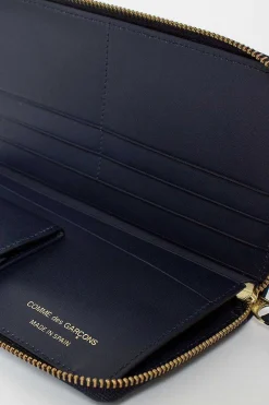 Comme des Garçons Wallets Sa0110 Classic Leather Purse Navy| Wallets