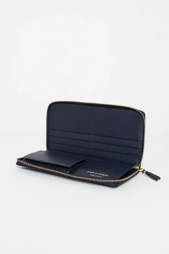 Comme des Garçons Wallets Sa0110 Classic Leather Purse Navy| Wallets