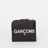 Comme des Garçons Wallets Sa3100Hl Black Huge Logo Wallet| Wallets