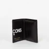 Comme des Garçons Wallets Sa0641Hl Black Huge Logo Wallet| Wallets