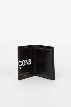 Comme des Garçons Wallets Sa0641Hl Black Huge Logo Wallet| Wallets