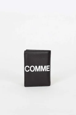 Comme des Garçons Wallets Sa0641Hl Black Huge Logo Wallet| Wallets