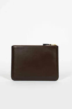 Comme des Garçons Wallets Sa5100Op Double Pocket Wallet Brown| Wallets