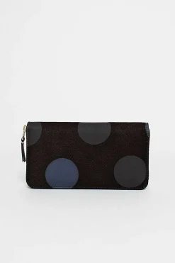 Comme des Garçons Wallets Sa0111Rd Classic Compartment Purse Black Dot| Wallets