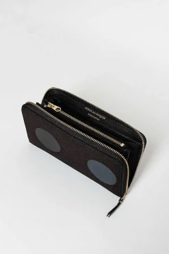 Comme des Garçons Wallets Sa0111Rd Classic Compartment Purse Black Dot| Wallets