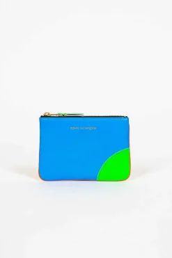 Comme des Garçons Wallets Sa8100Sf Pouch Blue| Wallets