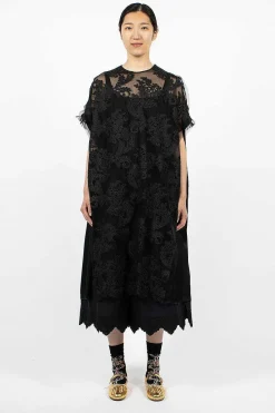 Simone Rocha Satin Panel T-Shirt Dress| Dresses