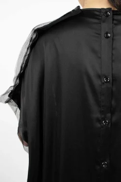 Simone Rocha Satin Panel T-Shirt Dress| Dresses