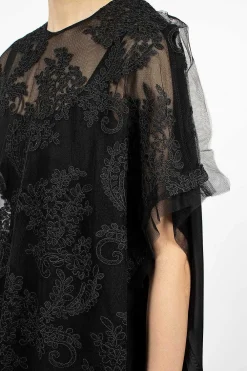 Simone Rocha Satin Panel T-Shirt Dress| Dresses
