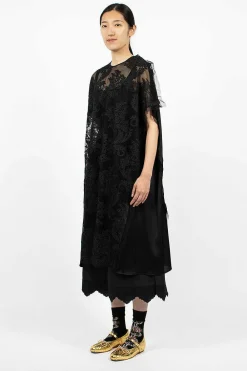 Simone Rocha Satin Panel T-Shirt Dress| Dresses