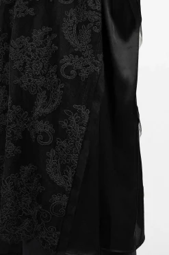Simone Rocha Satin Panel T-Shirt Dress| Dresses