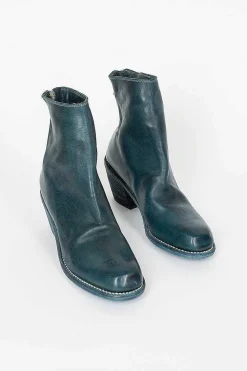 Guidi Sb06D Full Grain Cuban Heel Zip Back Boot Cv72T| Boots