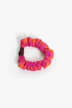 Daniela Gregis Scrunchie Bracelet Fuchsia/Orange| Bracelets