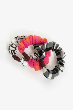 Daniela Gregis Scrunchie Bracelet Fuchsia/Orange| Bracelets