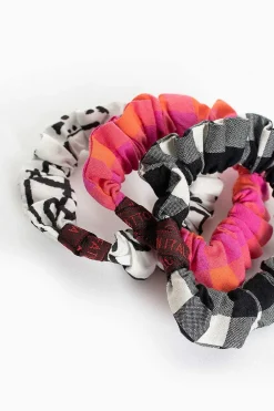 Daniela Gregis Scrunchie Bracelet Fuchsia/Orange| Bracelets