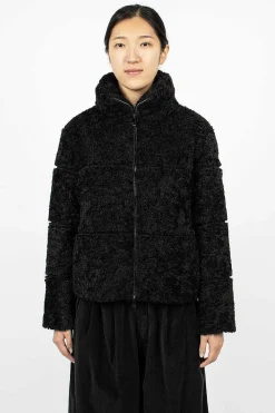 Moncler Segura Teddy Jacket Black| Outerwear