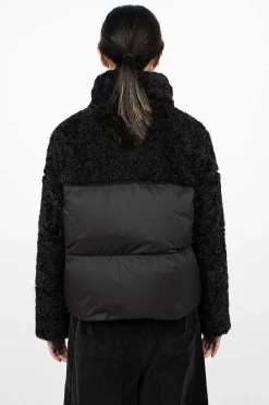 Moncler Segura Teddy Jacket Black| Outerwear