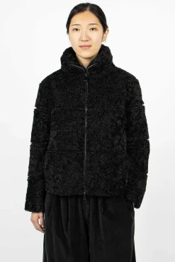 Moncler Segura Teddy Jacket Black| Outerwear