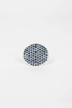 Rosa Maria Shakira Blue Sapphire Ring| Rings