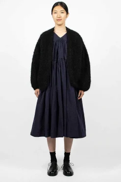 Casey Casey Short Cardigan Black| Knitwear