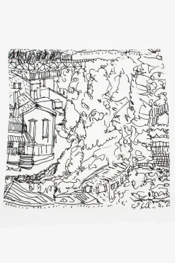 Daniela Gregis Silk Scarf Village Design| Bandanas