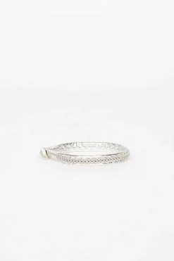Maria Rudman Silver Hide A Bracelet 9| Bracelets