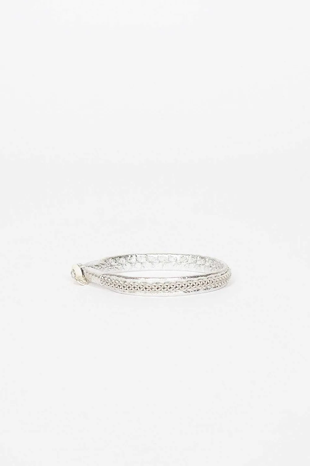 Maria Rudman Silver Hide A Bracelet 9| Bracelets