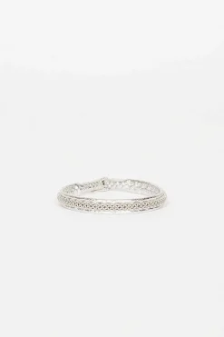 Maria Rudman Silver Hide A Bracelet 9| Bracelets